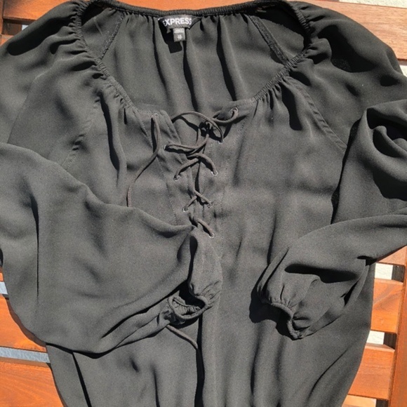 SOExpress Black Dress W/Pockets - Picture 3 of 8